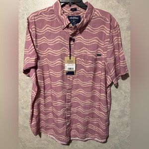 Chubbies The Airwave (Resort Weave Friday Shirt) Large Mens Collared Printed NWT